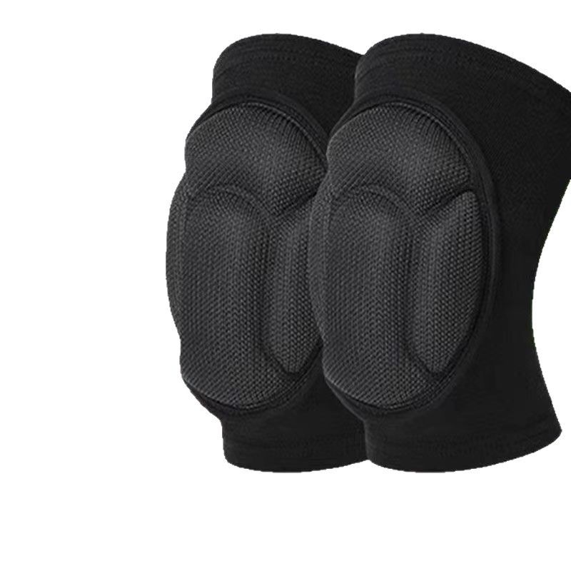 Size S Black Protective Sponge Knee Pads for Cycling and Climbing Impact Resistant Guard Pair for Sports and Roller Skating Comfort Solution for Local Athletes(1 Pair)