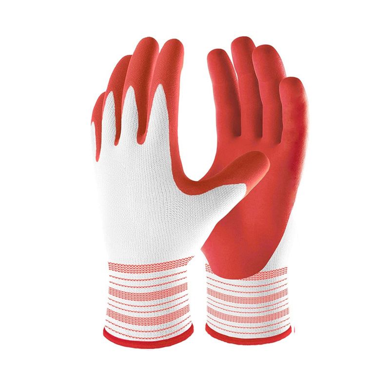 3 Pairs Red Gardening Gloves with Breathable Latex Coating - Non-Slip Protective Work Gloves for Yard Work Planting and Outdoor Maintenance - All-Day Comfort and Dexterity for Gardeners 3 Pairs Red Gardening Gloves with Breathable Latex Coating - Non-Slip Protective Work Gloves for Yard Work Planting and Outdoor Maintenance - All-Day Comfort and Dexterity for Gardeners