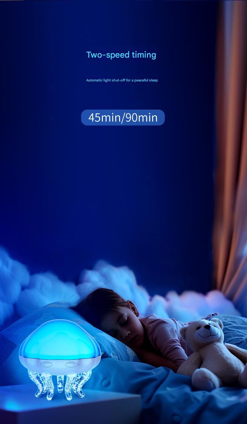 Jellyfish Ocean Wave Projector Night Light - USB Powered