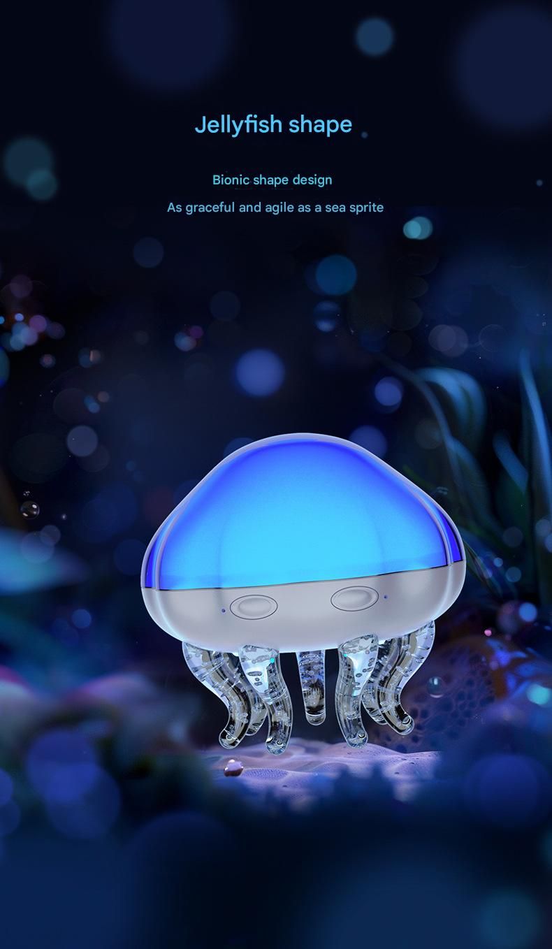 Jellyfish Ocean Wave Projector Night Light - USB Powered
