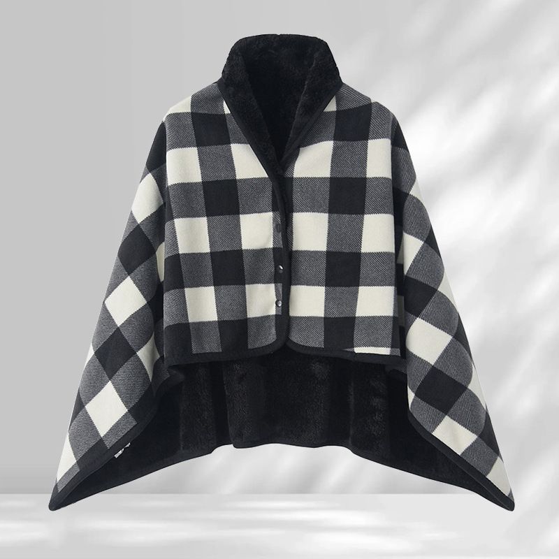 Black and White 80*130cm Japanese-Style shawl blanket Ultra-Soft Blanket - Thick Polyester Throw for Sofa Black and White 80*130cm Japanese-Style shawl blanket Ultra-Soft Blanket - Thick Polyester Throw for Sofa