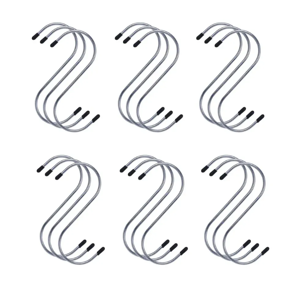 18 Pcs Multipurpose Durable Utility S Hooks for Hanging