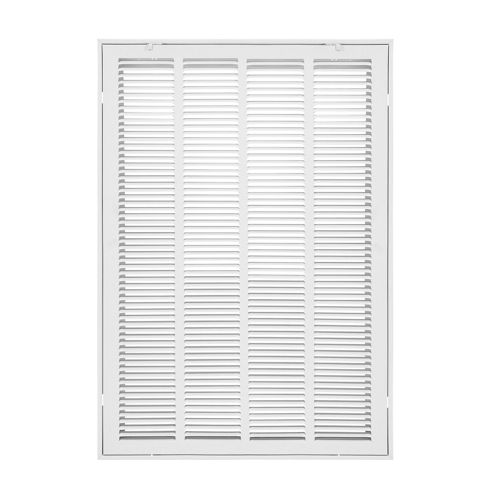 Return Air Filter Grille, Fits W50.5 x H75.5 cm Duct Opening, Filter Not Included, Return Air Vent Cover for Wall, Powder-Coated Steel Return Air Grill Detachable Face/Door for 1 inch Filters