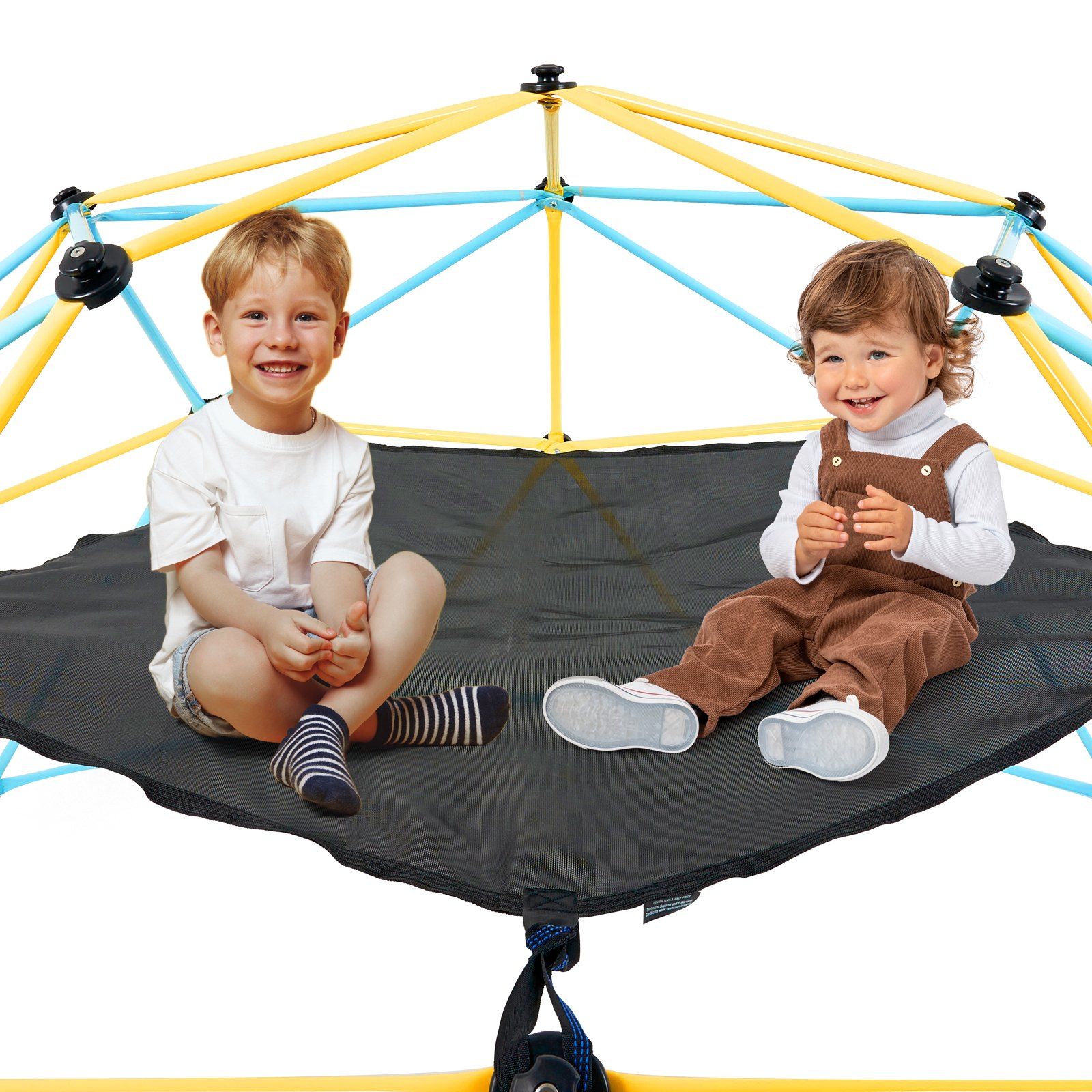 Dome Climber Hammock, Accessory for Climbing Dome, Climbing Dome Hammock Suitable for 10ft Dome Climbing, Load-Bearing 350 Pounds, Pentagon Jungle Gym Hammock for Outdoor (Hammock Only)