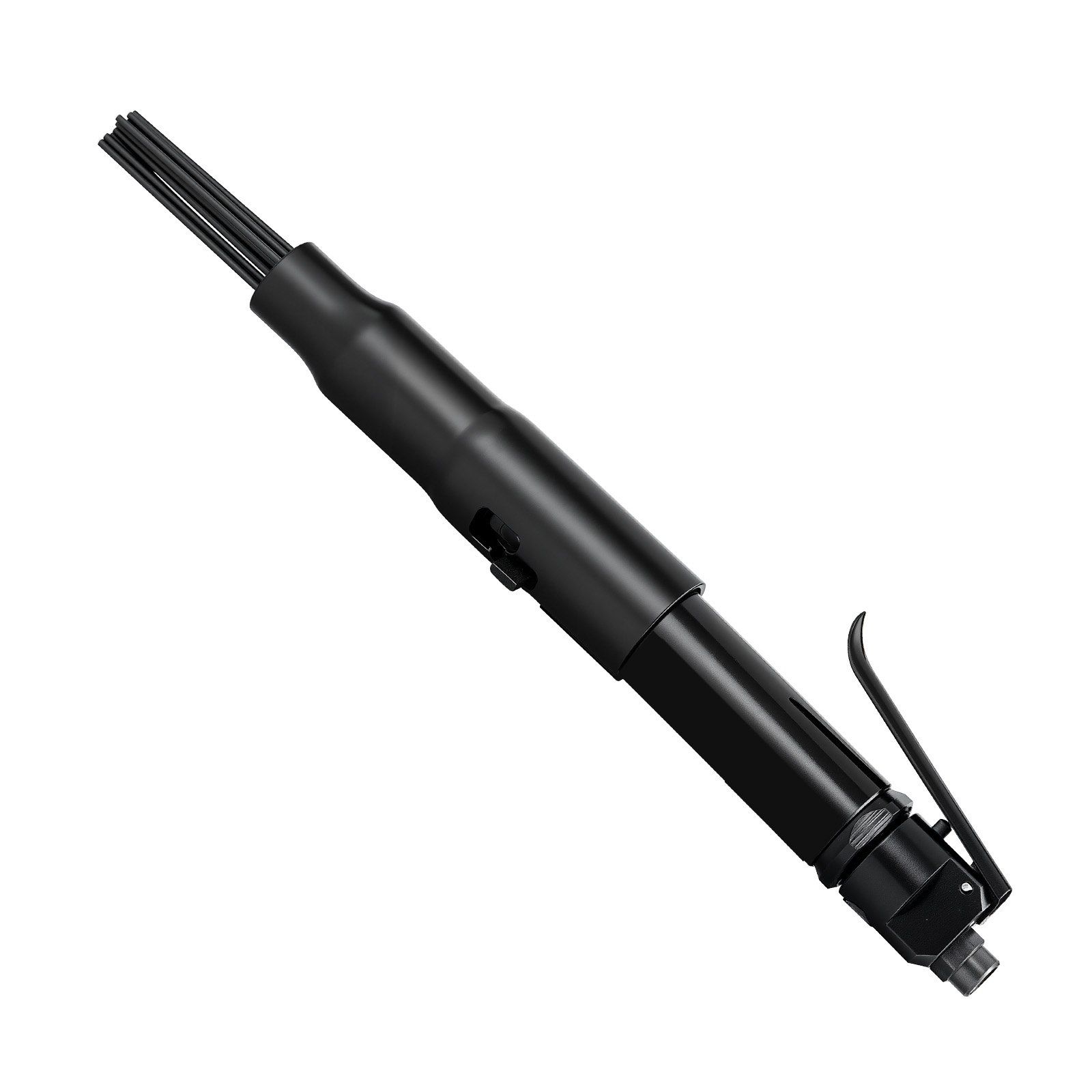 Air Needle Scaler, 3400BPM Pneumatic Scaler for Rust Paint Removal - with 3-Speed Adjustment, 19 Hardened Needles & 3 Air Nozzle Connectors - Lightweight, Compact & Ergonomic Grip