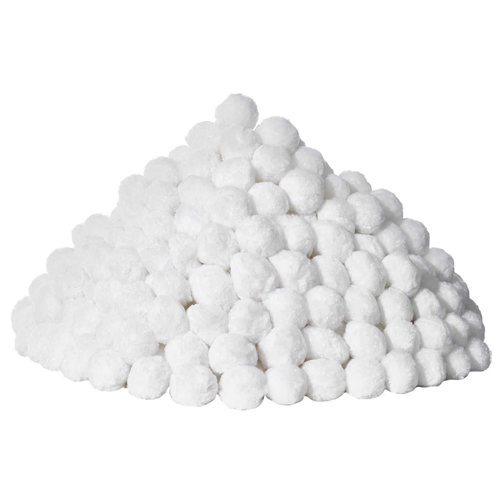 Pool Filter Balls for Sand Filter, 2.1 kg, Filter Balls Replace Pool Filter Sand, Reusable Polyester Fiber Filter Media Balls with Wash Bag, for Swimming Pool Above Ground Pool Aquarium Tank