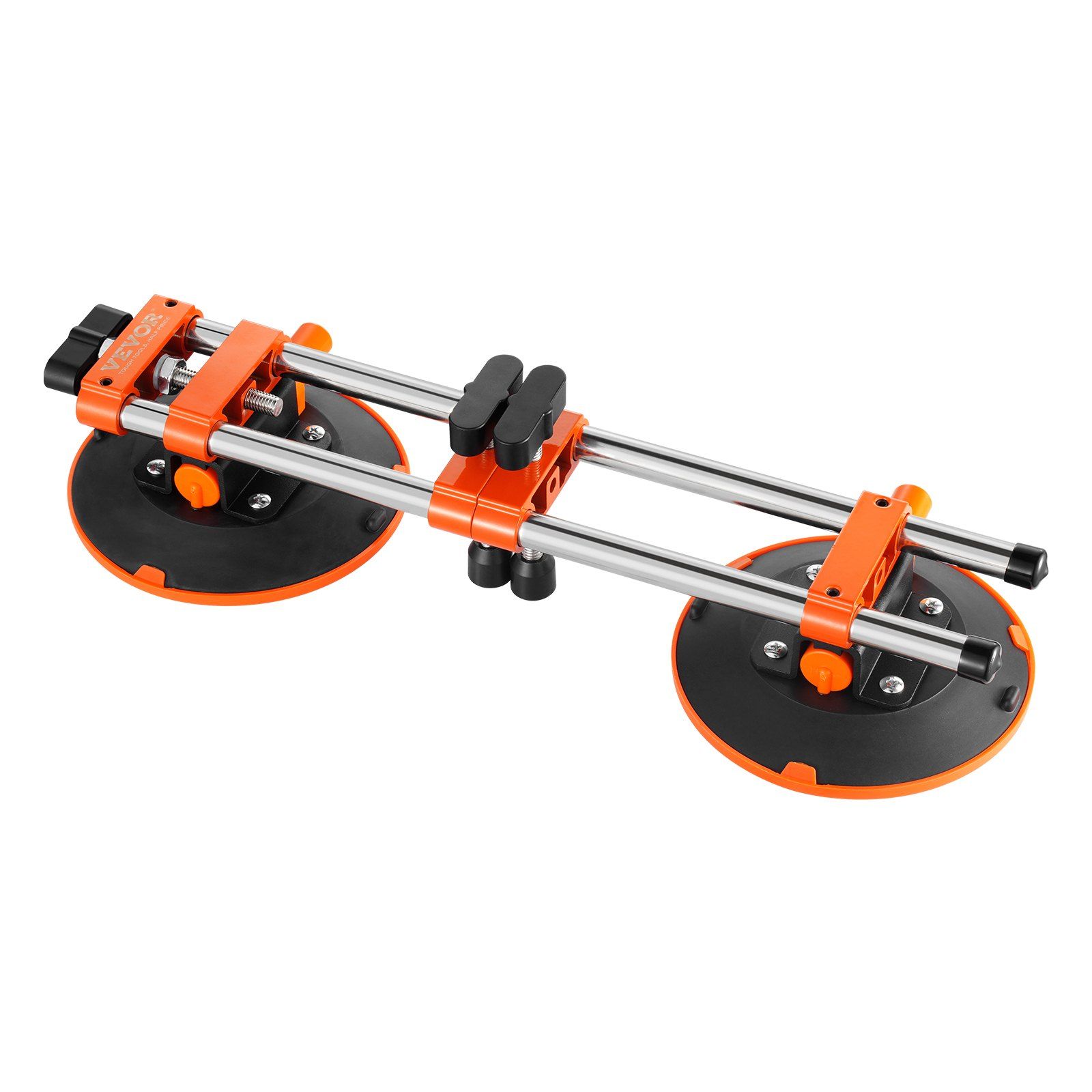 Seamless Seam Setter, 2 Packs, Granite Seam Setter with 6 in Vacuum Suction Cups & Tool Bag, Seam Joiner for Seam Joining & Leveling, Countertop Installation Tool for Tile Stone Marble Slab