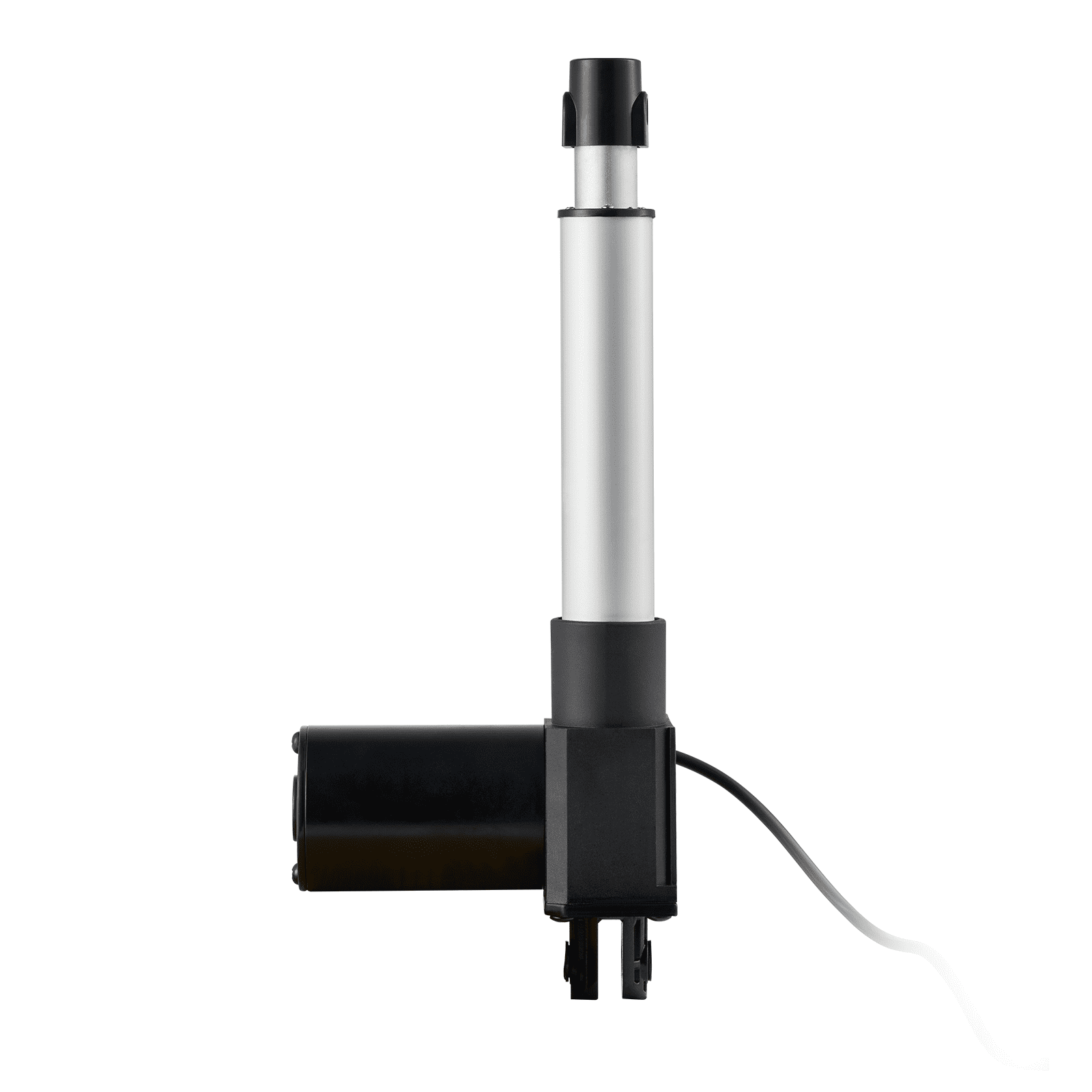 Linear Actuator 12V, 6 Inch Heavy Duty 1320lbs/6000N Linear Actuator, 0.19"/s Linear Motion Actuator with Mounting Bracket & IP44 Protection for Electric Door Industrial Machinery Vessels Cargo