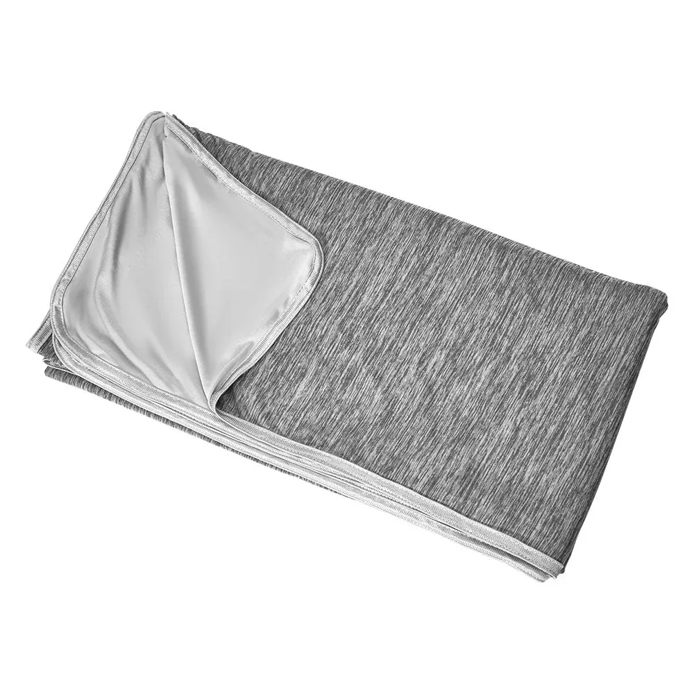 Summer Cooling Blanket90"x90" Lightweight Breathable Ice Cooling Throw Soft Cold Blankets for Bed Sofa or Couch Keeps Hot Sleepers Cool Large 229x228cm Grey Summer Cooling Blanket90"x90" Lightweight Breathable Ice Cooling Throw Soft Cold Blankets for Bed Sofa or Couch Keeps Hot Sleepers Cool Large 229x228cm Grey